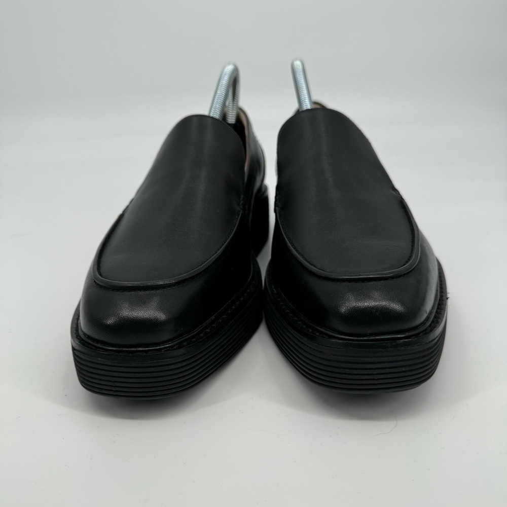 Cole Haan Women’s 9 Black Grand Platform Venetian Slip On Loafer - Picture 2 of 9